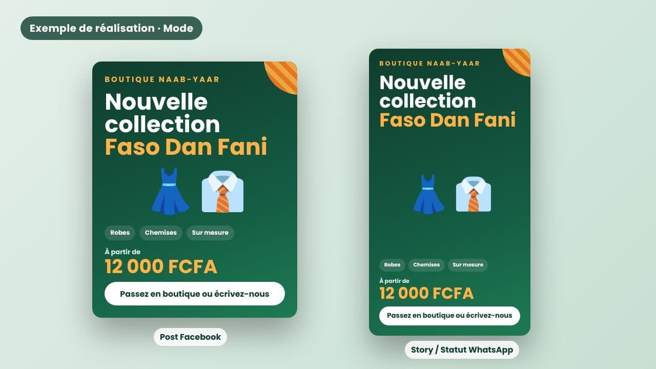 Je crée votre affiche publicitaire professionnelle avec l'IA — image 2