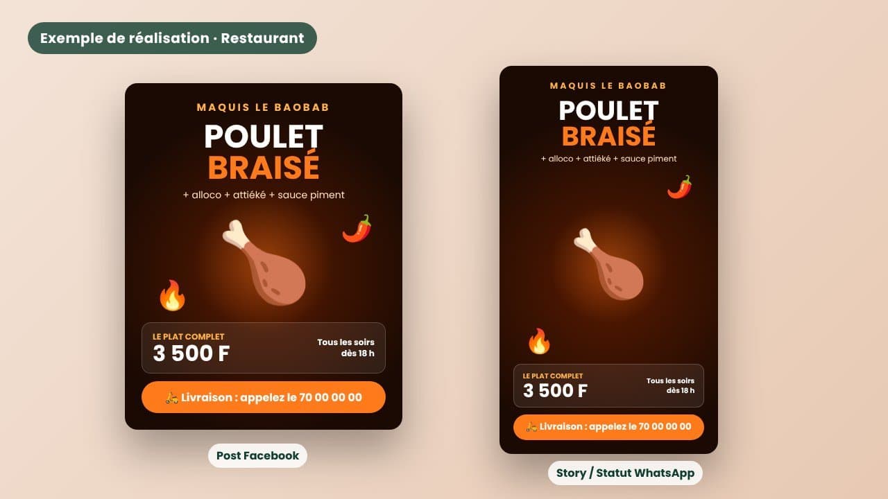 Je crée votre affiche publicitaire professionnelle avec l'IA — image 4